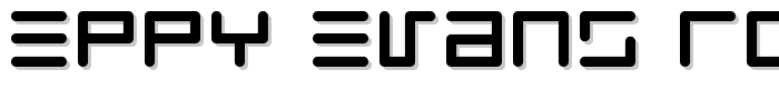 Eppy Evans Round font